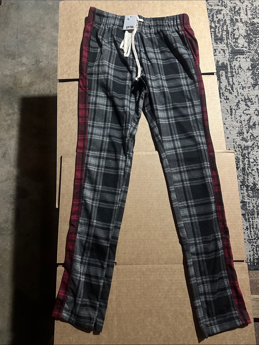 Men’s EPTM Plaid Track Pants